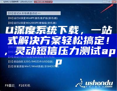 U深度系统下载，一站式解决方案轻松搞定！，灵动短信压力测试app